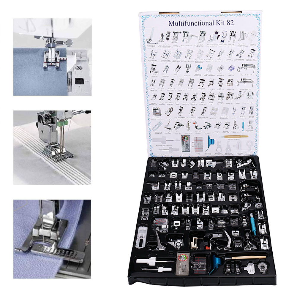 Zipper Foot Presser - 11-82pcs/Set Presser Foot Press For Sewing