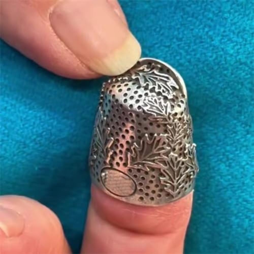 Metal Open Nail Acorn Thimble  - Button Hole Cutter 评论和价格