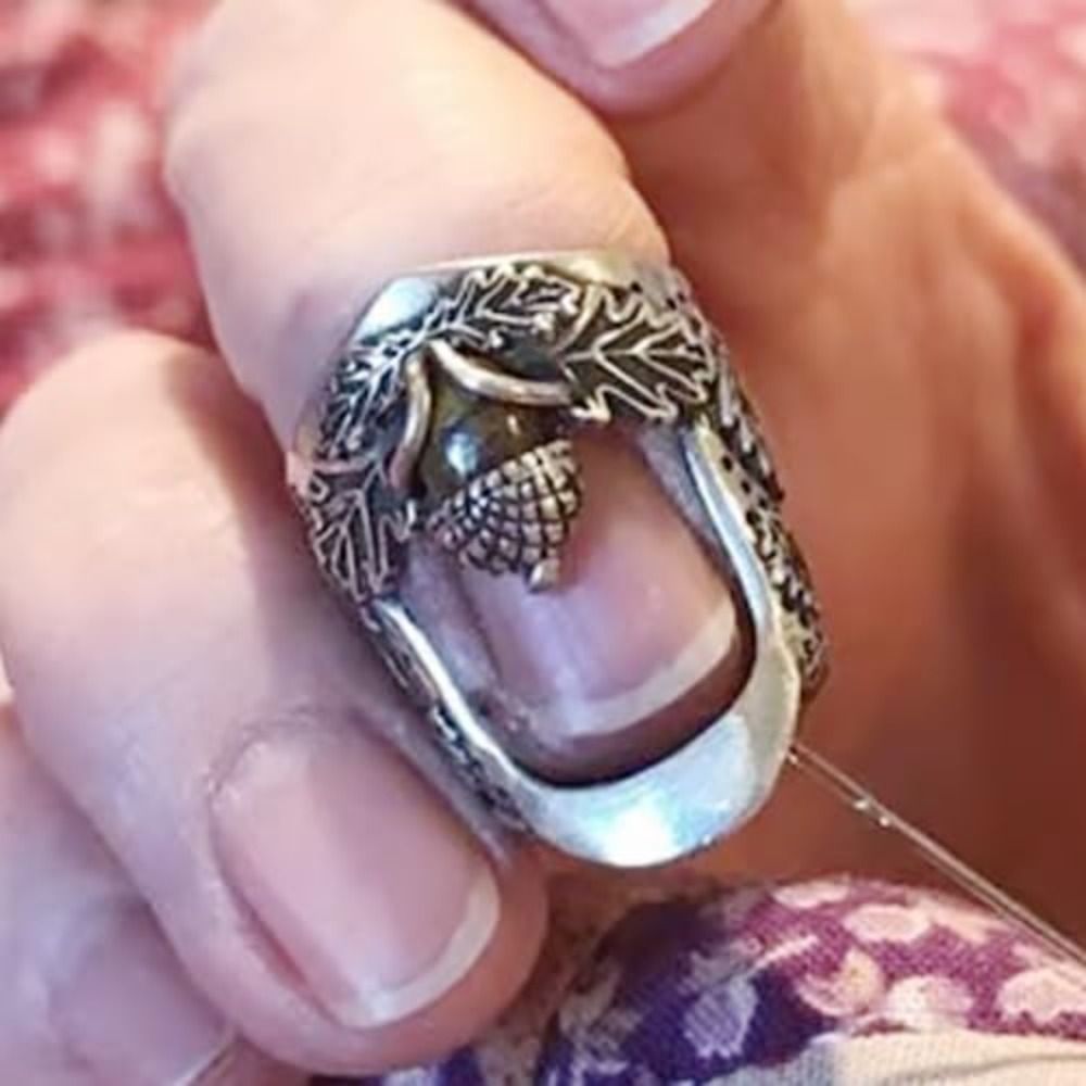 Metal Open Nail Acorn Thimble  - Button Hole Cutter 评论和价格