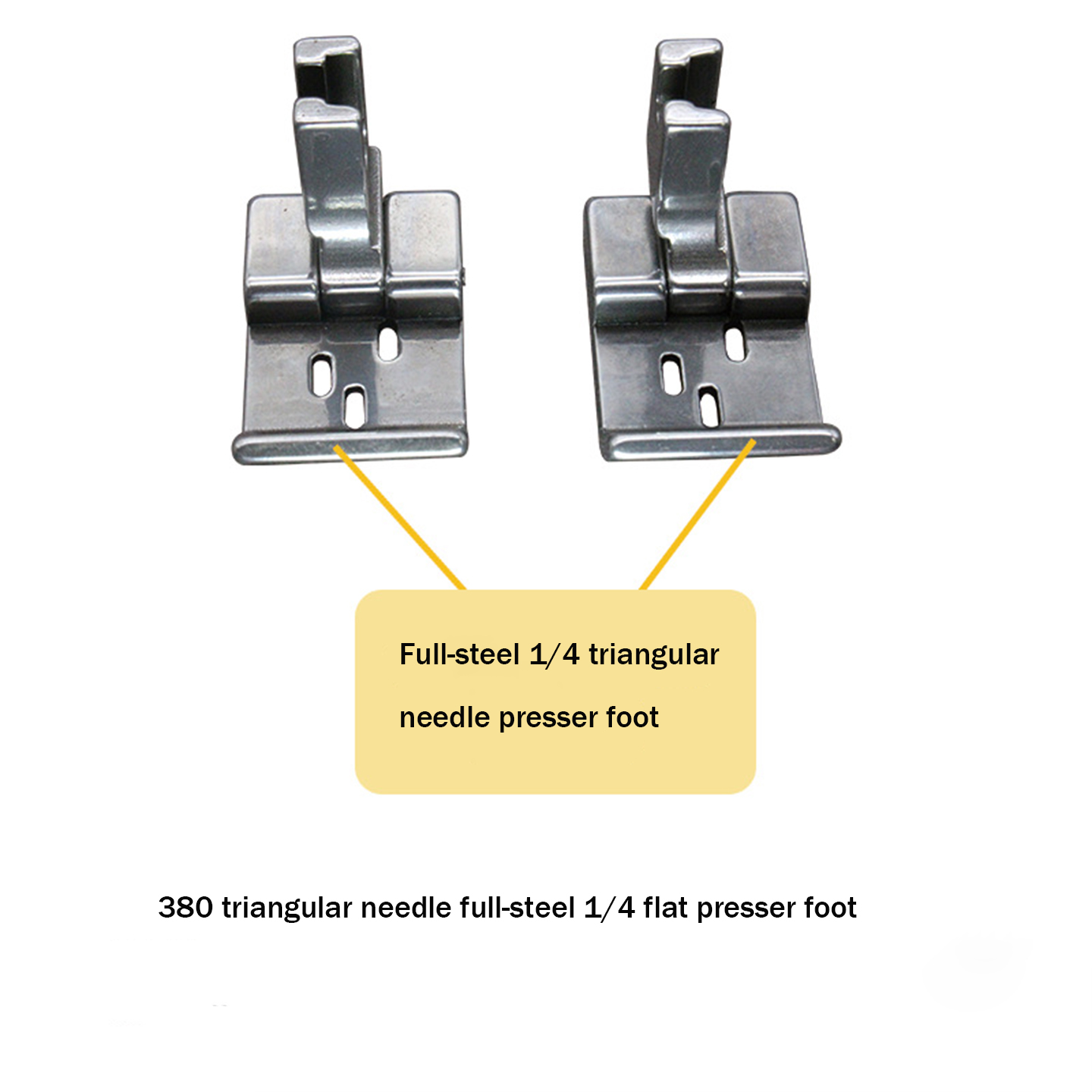 Full‑Steel 1/4 Flat Presser Fo - Sewing Machine Needle 评论和价格