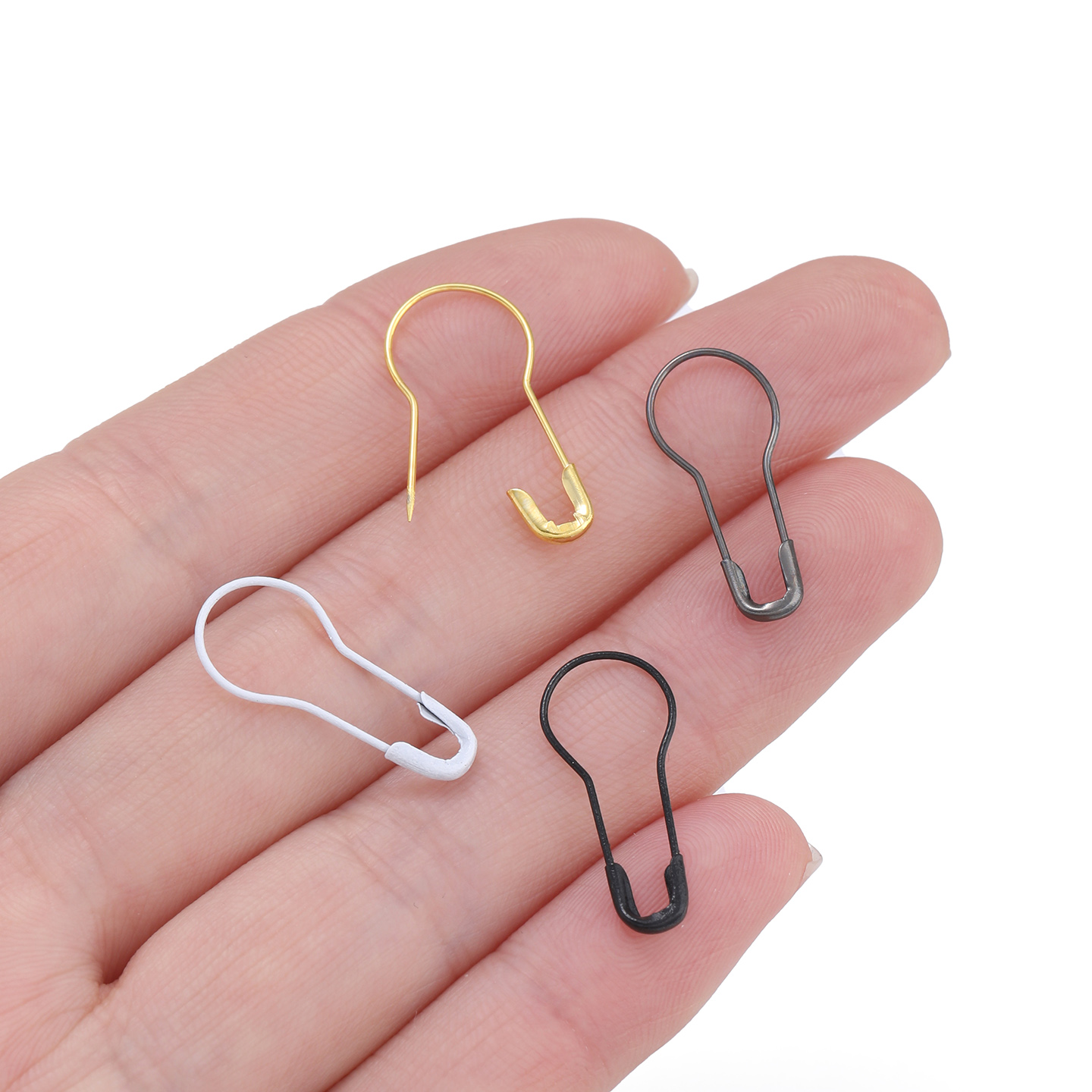 100Pcs/Lot Metal Gourd Safety  - Sewing Necessities 评论和价格