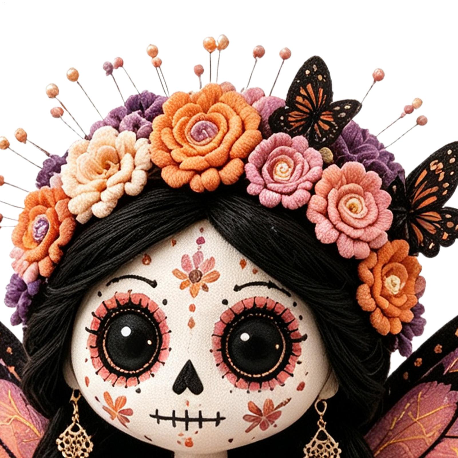 Vintage Day Of The Dead Patchw - Sewing Gathering 评论和价格