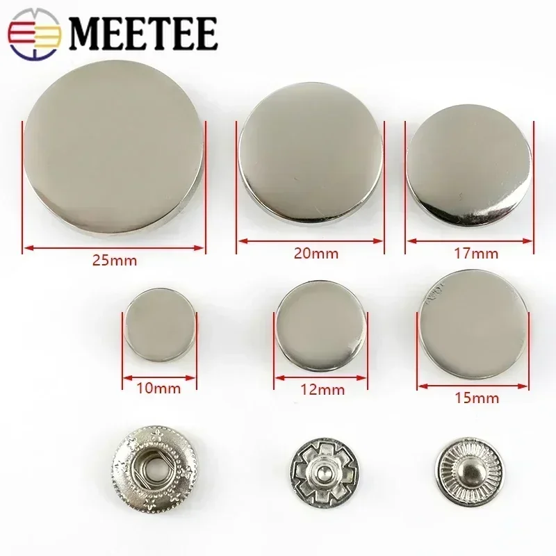 Meetee 10/20Sets Metal Snap Bu - Button Hole Cutter 评论和价格