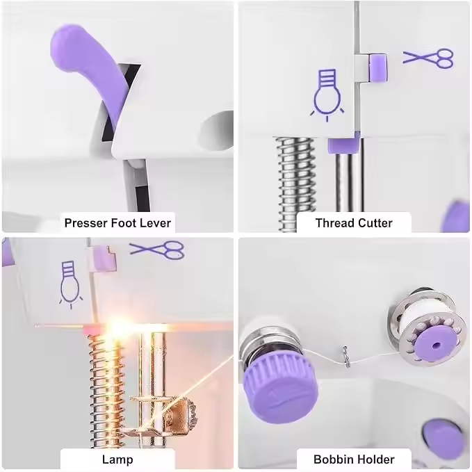 Mini Electric Domestic Home Us - Sewing In Textile Industry 评论和价格