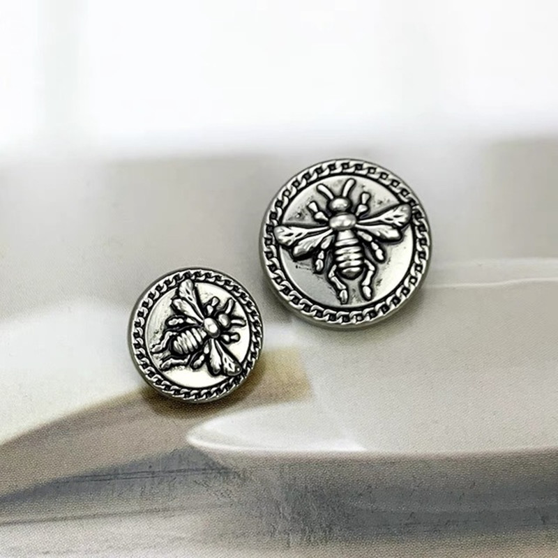 10pcs Vintage Luxury Silver Br - Button Hole Cutter 评论和价格