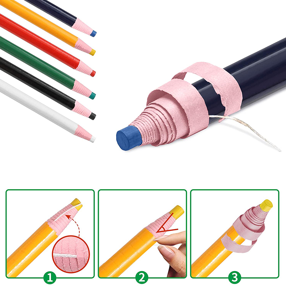 6 Color Sewing Marker Pencil T - Tailor Chalk Marker 评论和价格
